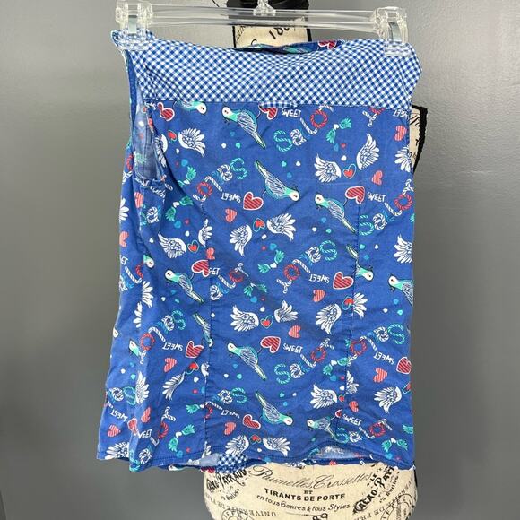 Pelican kids button up collared bird patterned tank top - Picture 2 of 4